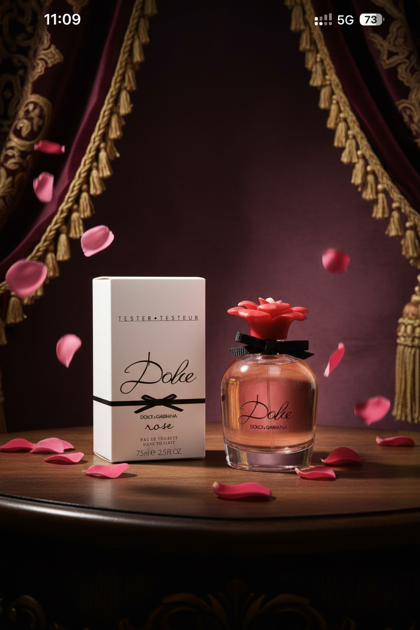 Dolce & Gabbana Tester Rose Eau De Toilette 75ml Spray