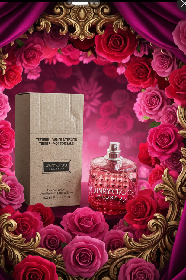 Jimmy Choo Blossom By Eau De Parfum Spray 3.3 Oz Tester For Women